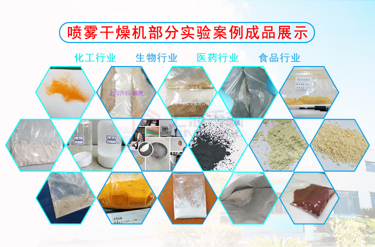 噴霧干燥實(shí)驗成品圖